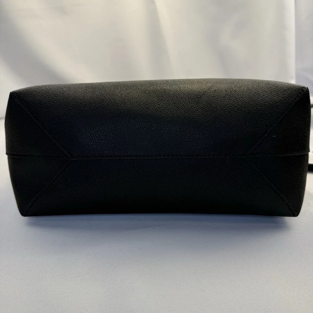 Michael Kors Hayley Large‎ Black Saffiano Leather Tote Bag Shoulder Purse